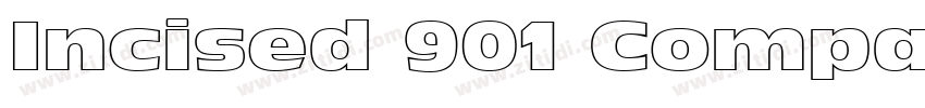 Incised 901 Compact字体转换